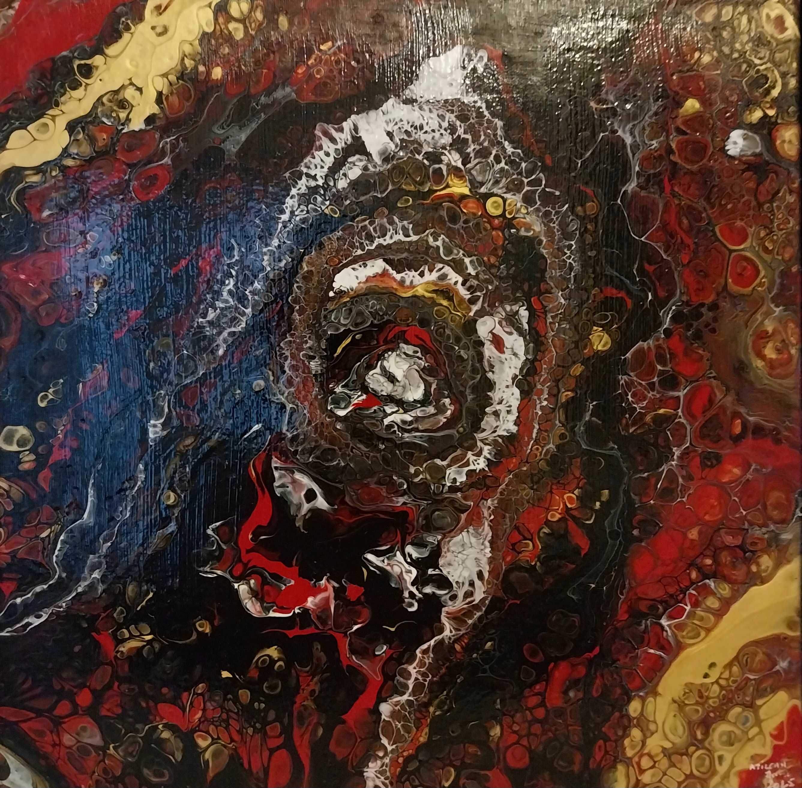 L'éveil 40×40